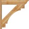 Ekena Millwork Merced Traditional Rough Sawn Outlooker, Western Red Cedar, 8"W x 40"D x 40"H OUT08X40X40MRC01RWR - alternate 3